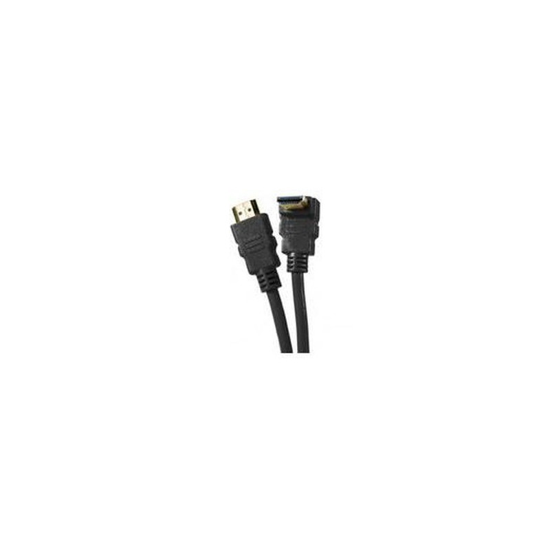 CABLE HDMI 1.5 M NOIR FORME L