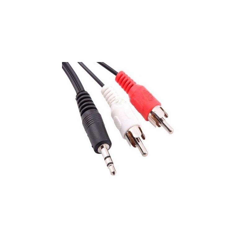 CABLE JACK RCA 1.5M OFC AUDIO/VIDEO/S-VHS HIGH GRADE CABLE EDS