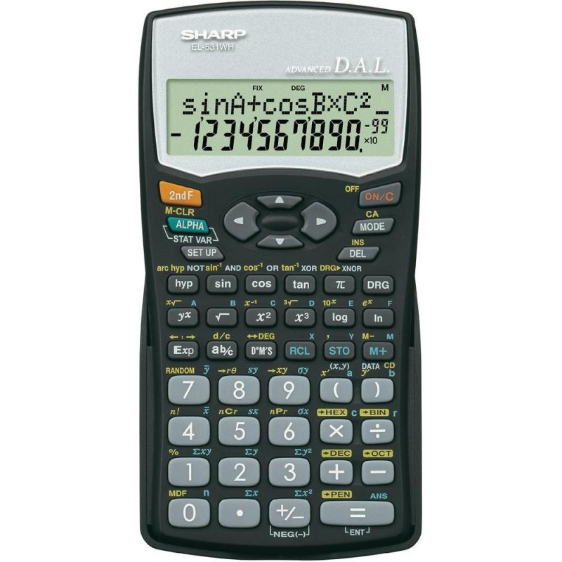 CALCULATRICE SHARP EL-531WH