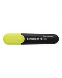 MARQUEUR FLUORESCENT JOB SCHNEIDER JAUNE REF 1505