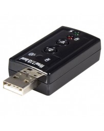 CARTE SON USB VIRTUAL 7.1 CHANNEL SOUND