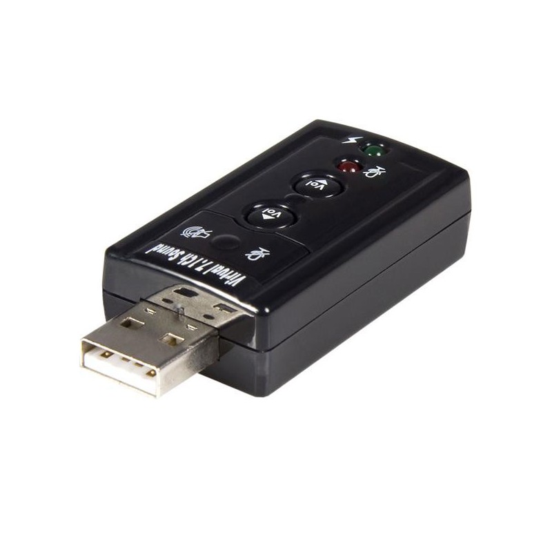 CARTE SON USB VIRTUAL 7.1 CHANNEL SOUND