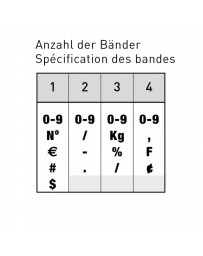 NUMERATEUR TRODAT 1544 (4MM-4CHIFFRES)