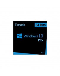 WINDOWS PRO 10 64 BITS 1PK FRANÇAIS DSP OEI DVD (FQC-08920)