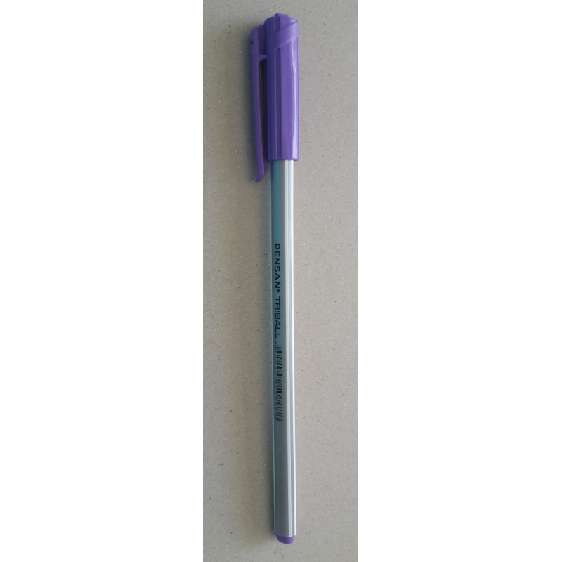 STYLO A BILLE PENSAN TRIBALL 317 VIOLET