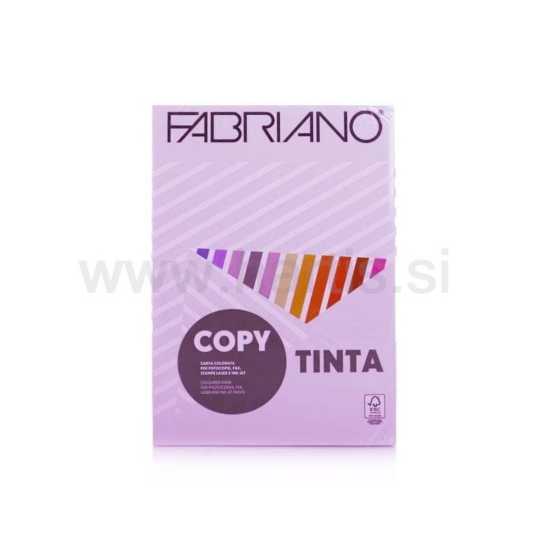 RAME PAPIER FABRIANO A3 80G 250F 60829742 LAVANDA