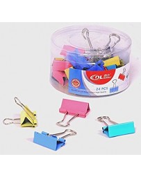 BINDER CLIPS COULEUR YZW-6102 1-13