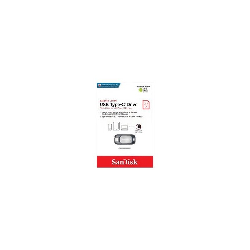 FLASH DISQUE USB TYPE-C DRIVE 32GB SDCZ450-032G-G46