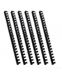 SPIRAL DE 12MM PLASTIC BINDING COMBS PQ100