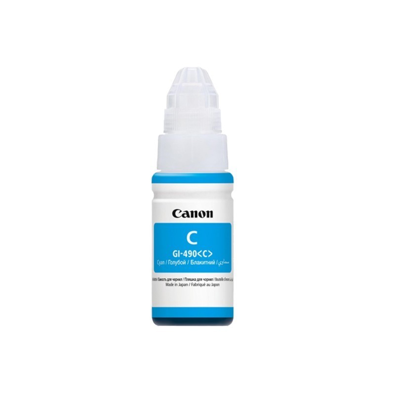 Cartouche d'encre Canon Recharge GI 490 C Cyan