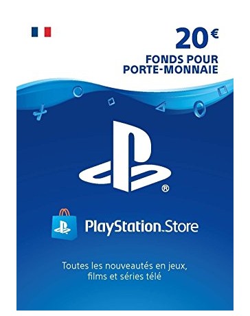 PS4 CARTE PLAYSTATION STORE 20E