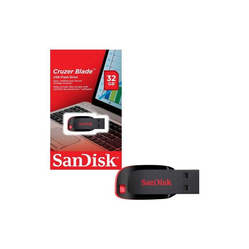 FLASH DISK CRUSER BLADE 32GB SANDISK