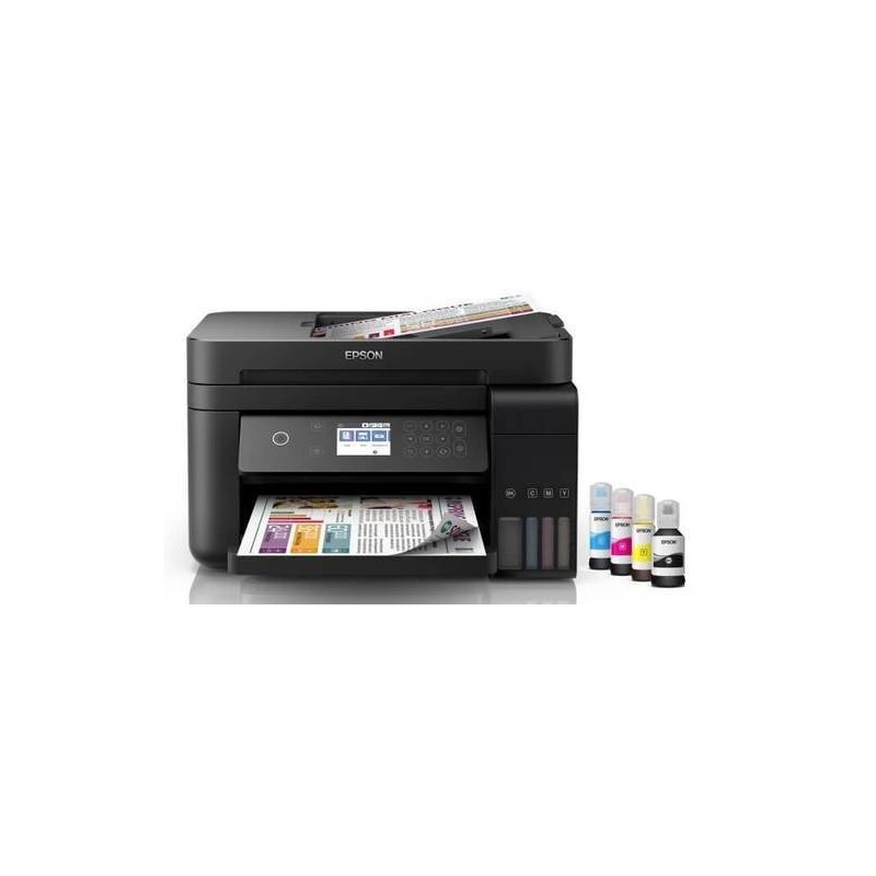 Imprimante Jet d'Encre EPSON ECOTANK ITS L6190 3En1 Couleur Wifi (C11CG19402)