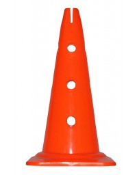 CONE AVEC TROUE EN PLASTIC 40CM 11-17