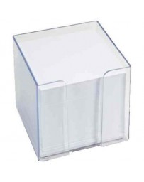 CHARGE CUBE NO:806 8X8CM BLANC + BLOCK CRISTAL 700P