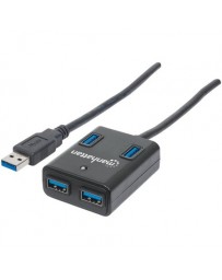 HUB USB 3.0 SUPERSPEED 4 PORTS MANHATTAN REF 162296 INTELLINET