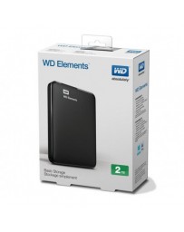Disque Dur Externe WESTERN DIGITAL WD 2To USB 3.0 2.5" - Noir