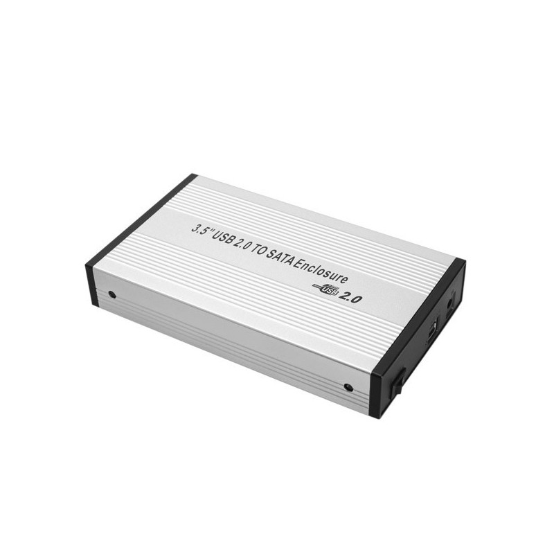 BOITIER POUR DISQUE DUR 3.5" MOBILE DISK USB 2.0 ULTRA SLIM