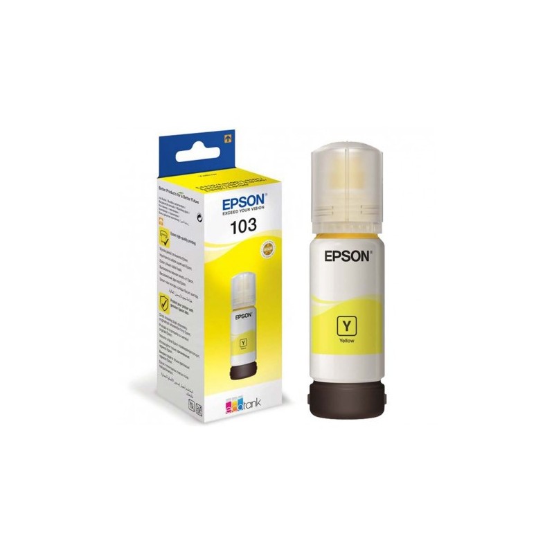 BOUTEILLE EPSON 103 L3110 C13T00S44A YELLOW