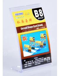 PORTE AFFICHE PORTRAIT B8 63.89MM PY-270
